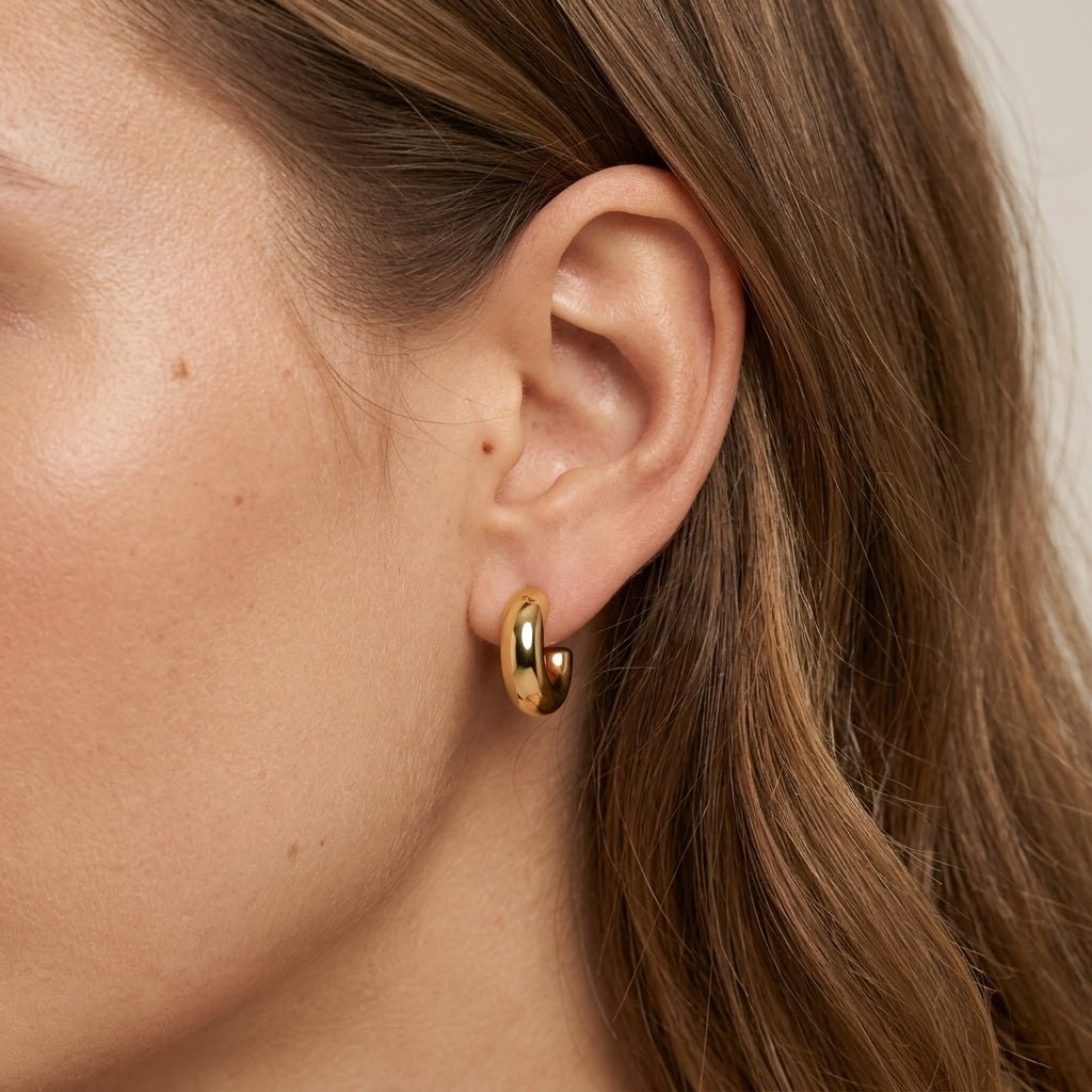 Small Gold Hoops