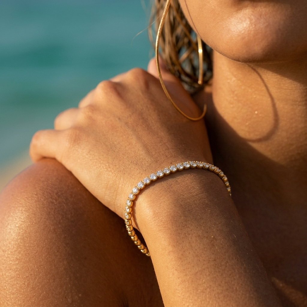 Crystal Tennis Bracelet