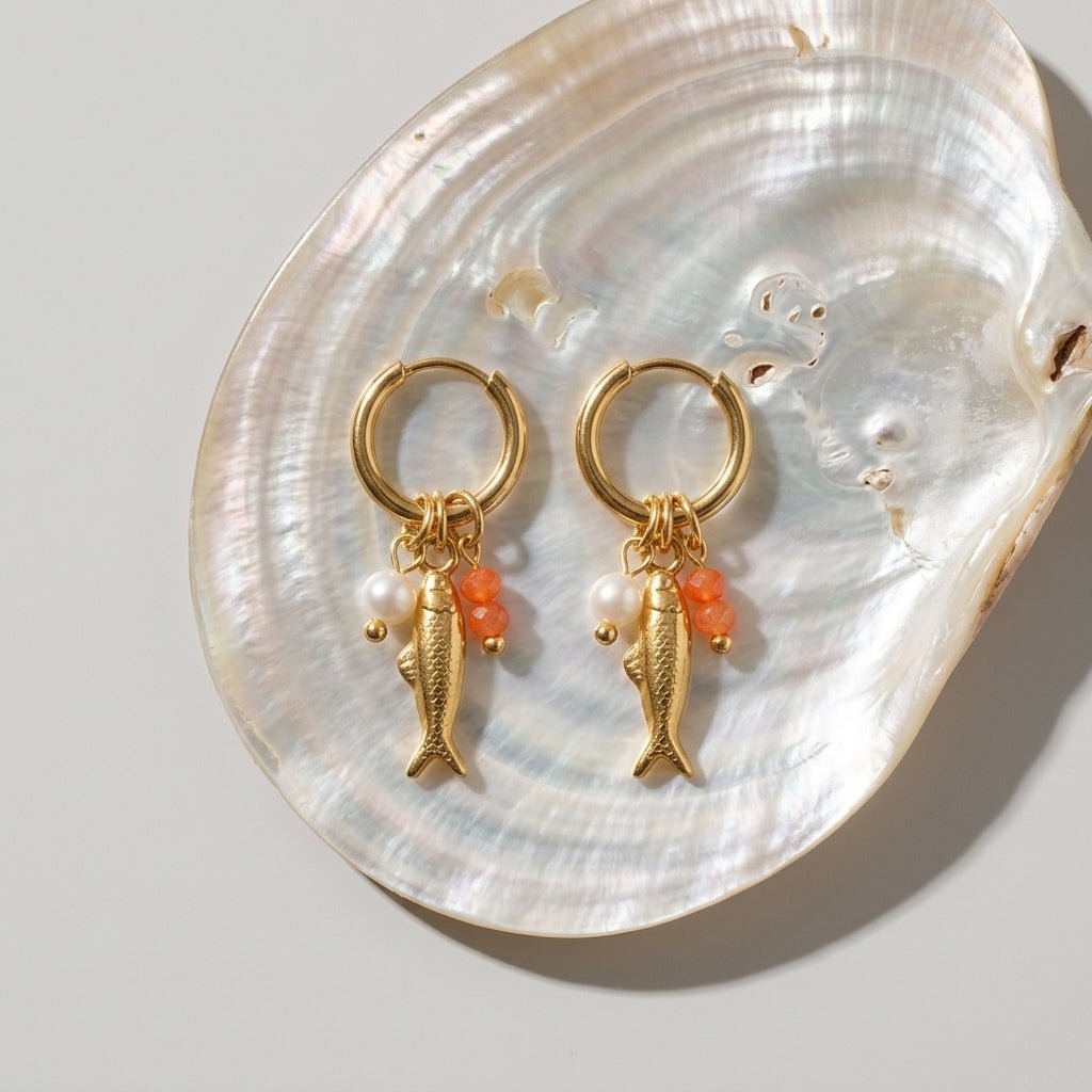 Fish Dangle Earrings