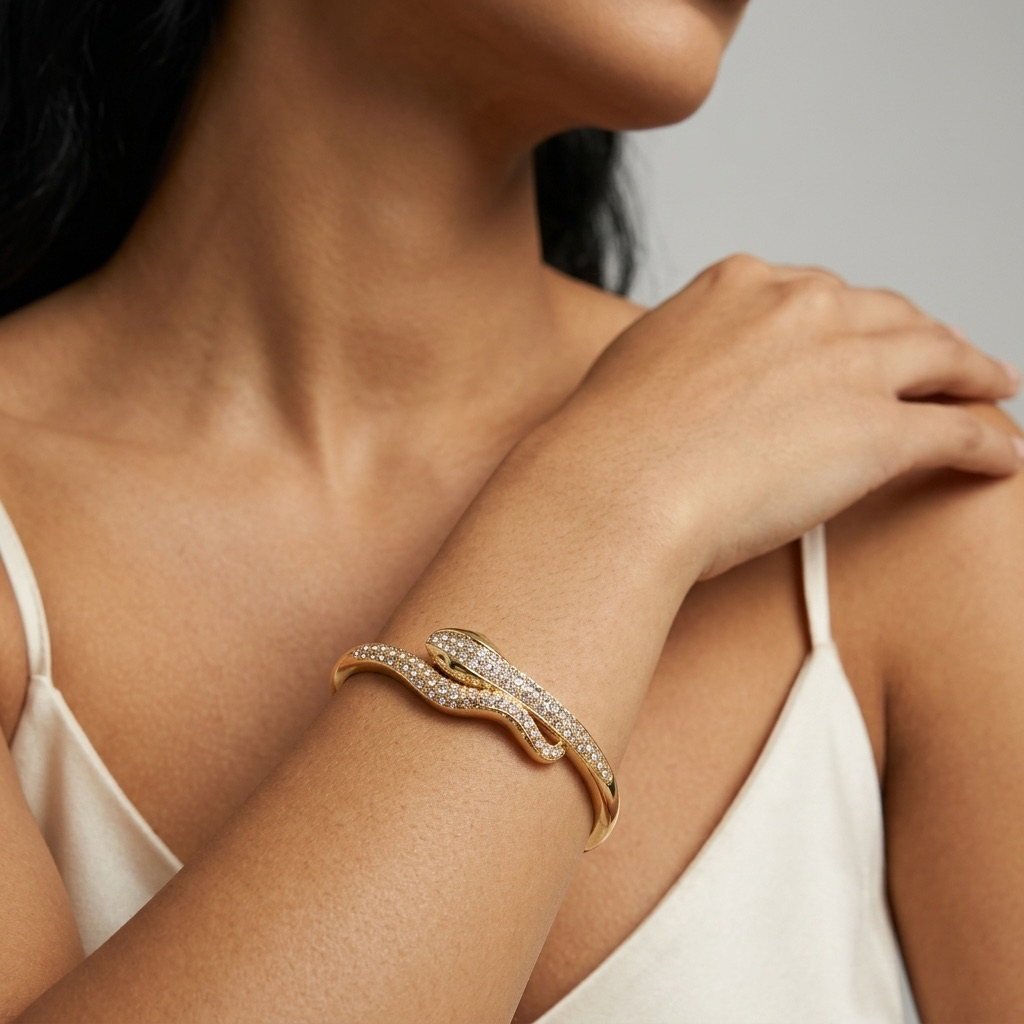 Snake Cuff Bracelet