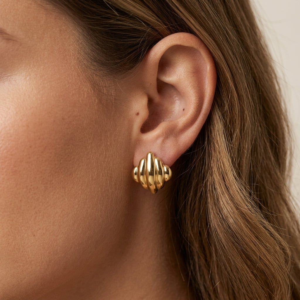 Square Stud Earrings