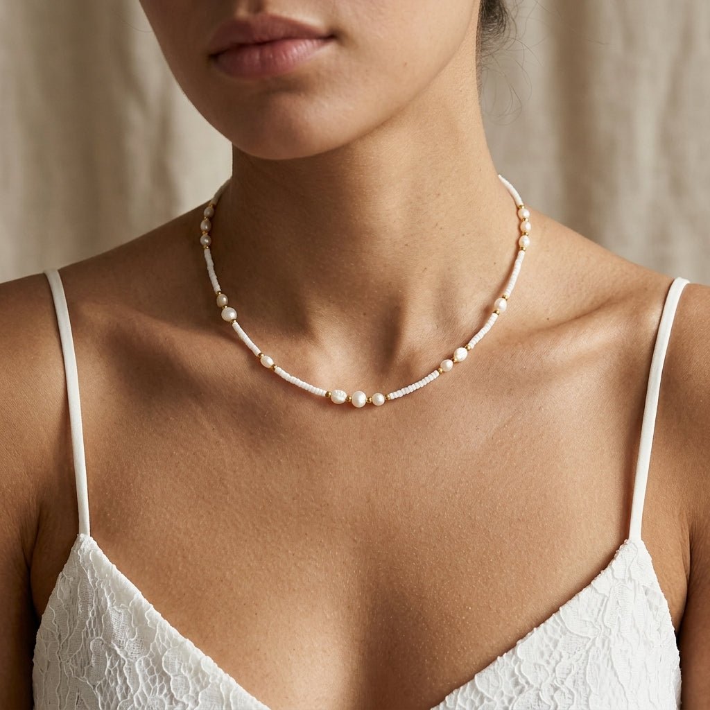 Pearl Choker Necklace