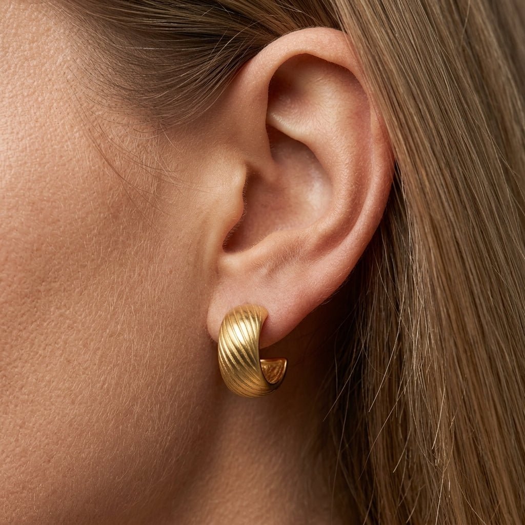 Small Chunky Hoops