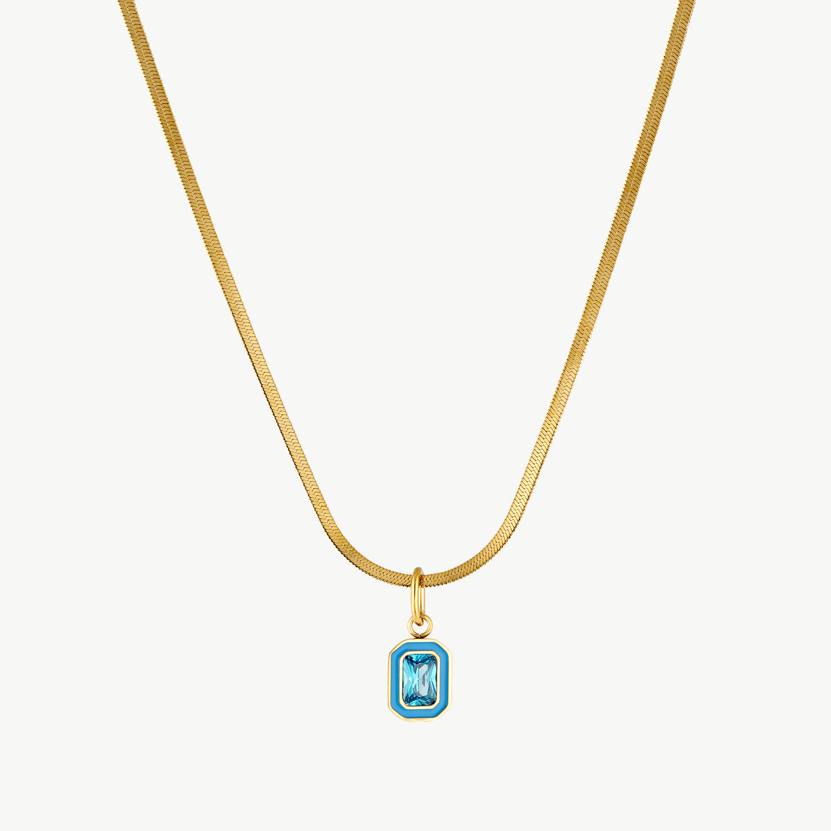 Turquoise Crystal Necklace