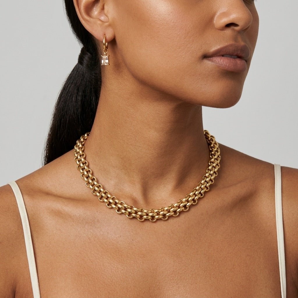 Chunky Choker Necklace
