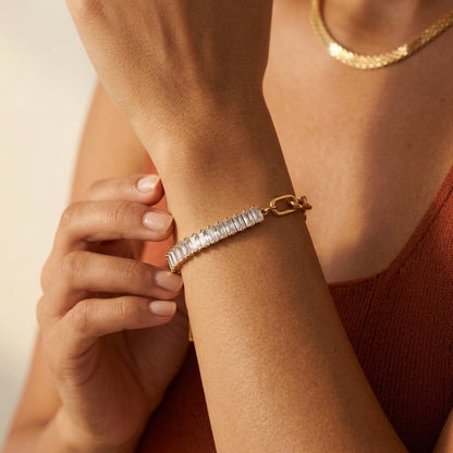 Baguette Tennis Bracelet