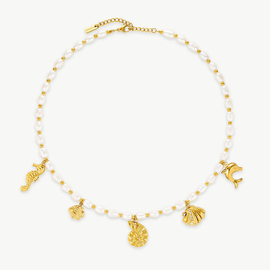 Beach Charm Necklace