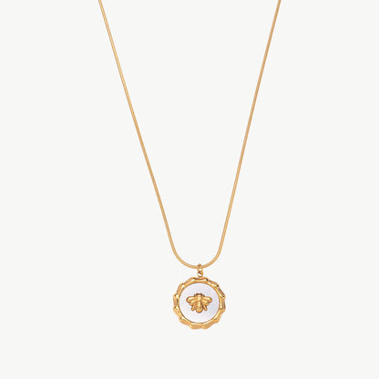 Bee Pendant Necklace