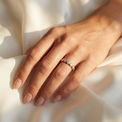 Cubic Zirconia Band Ring