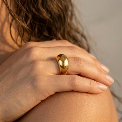 Chunky Gold Ring