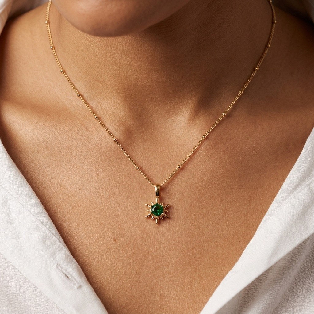 North Star Pendant Necklace