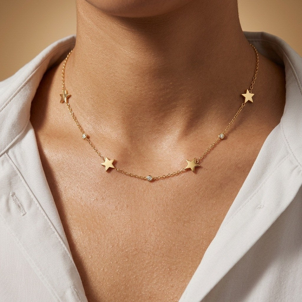 Dainty Star Necklace