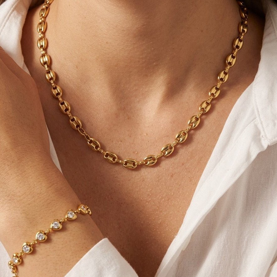 Anchor Chain Necklace