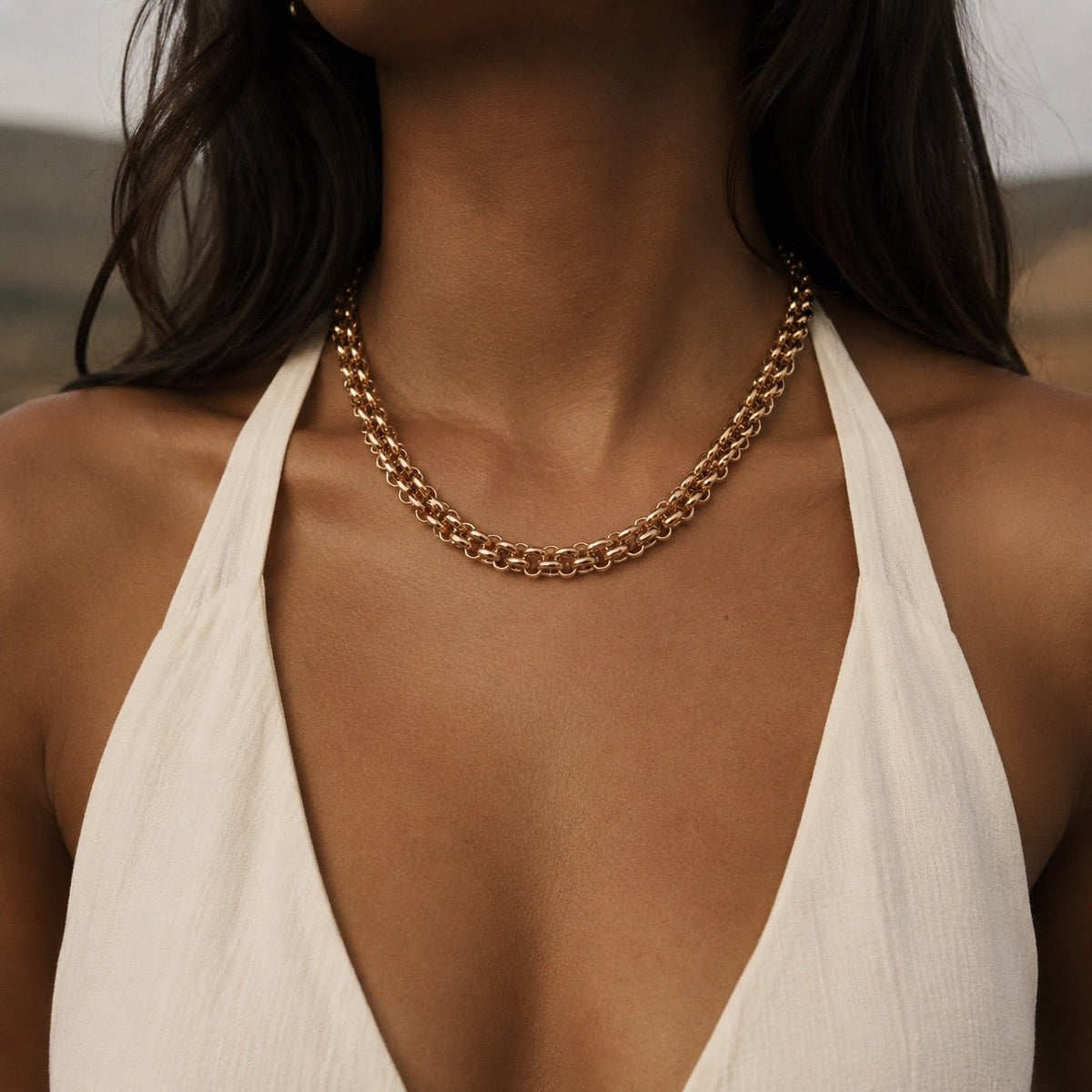 Chunky Choker Necklace