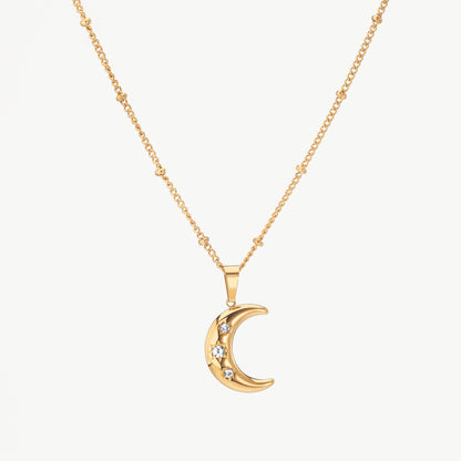 Crescent Moon Necklace