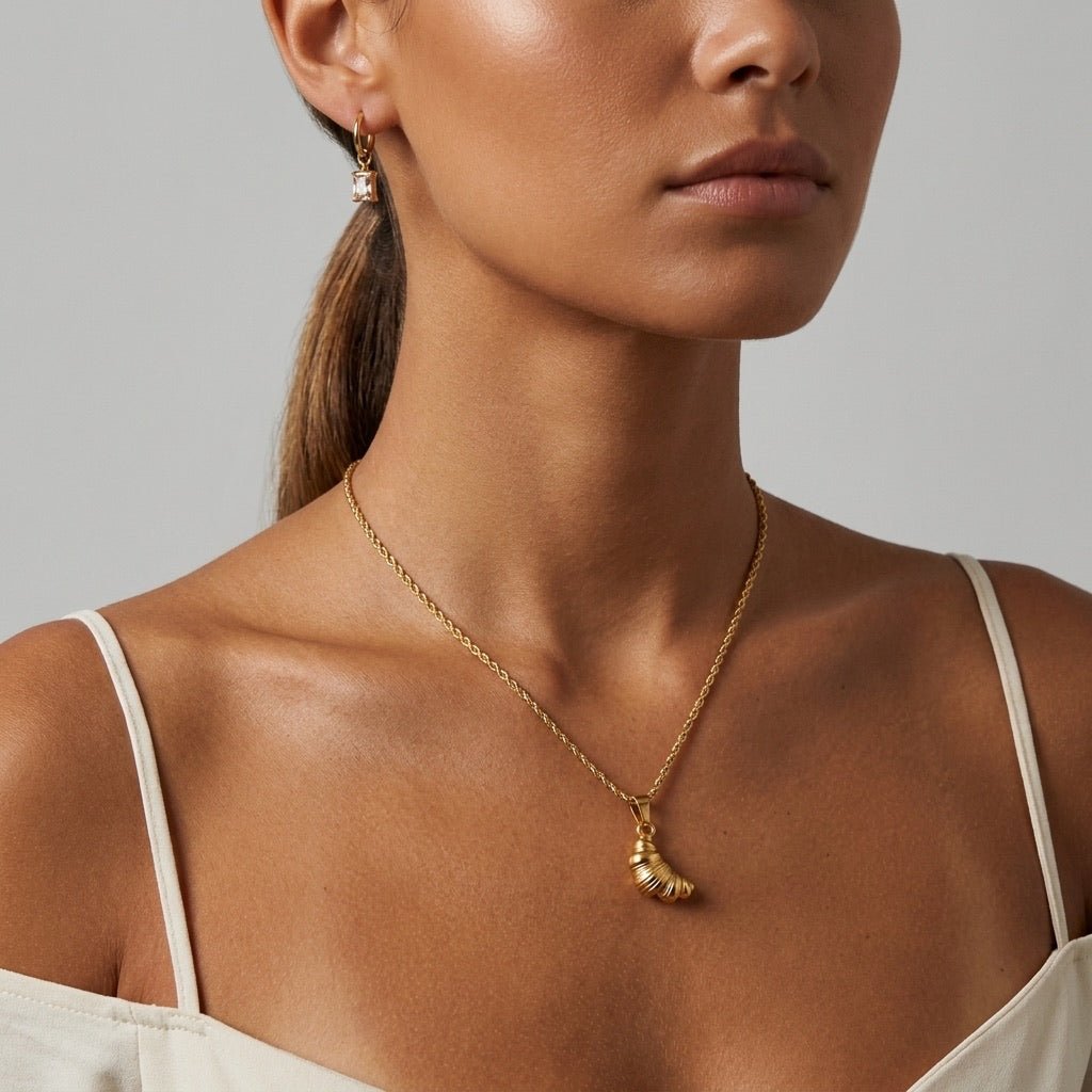 Croissant Necklace