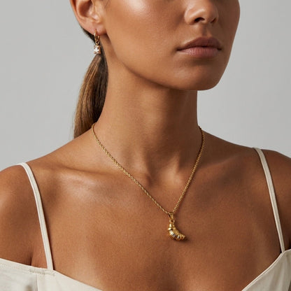 Croissant Necklace
