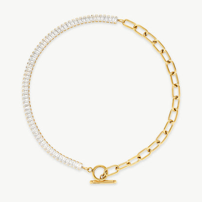 Cubic Zirconia Choker Necklace