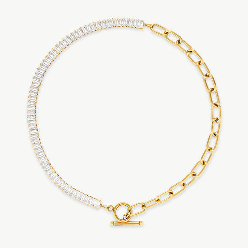 Cubic Zirconia Choker Necklace