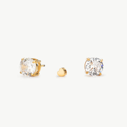 Cubic Zirconia Stud Earrings