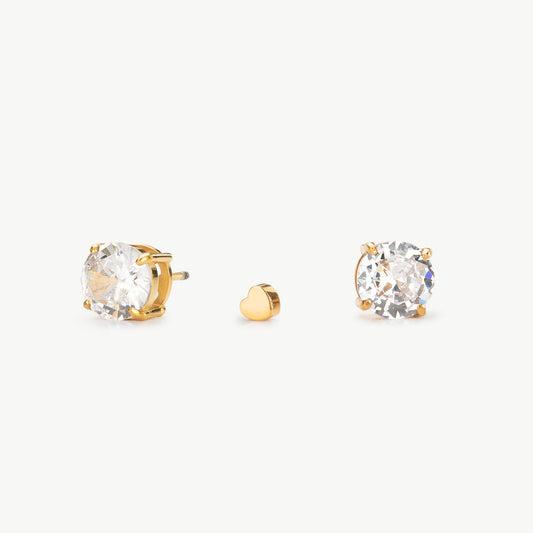 Cubic Zirconia Stud Earrings