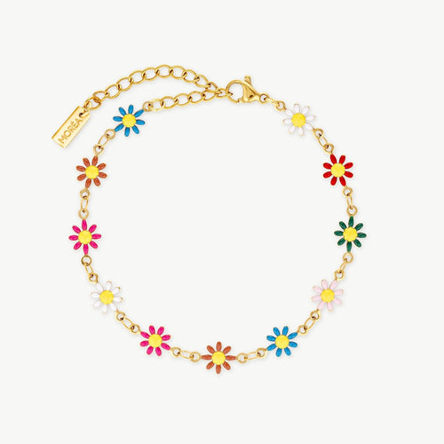Daisy Flower Bracelet