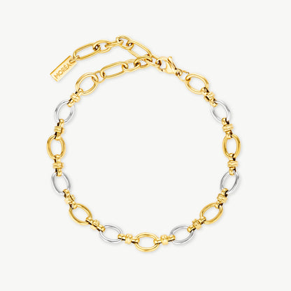 Gold And Silver Bracelet