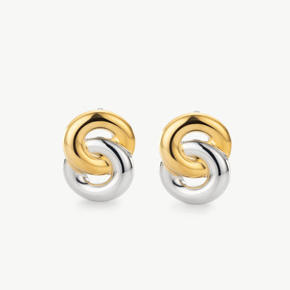 Gold & Silver Earrings