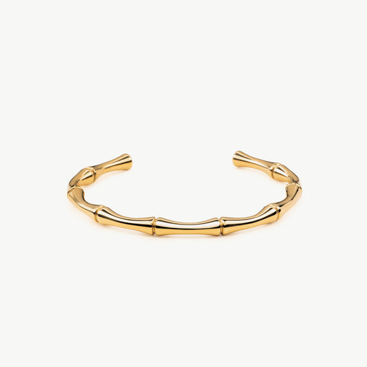 Gold Bamboo Bracelet