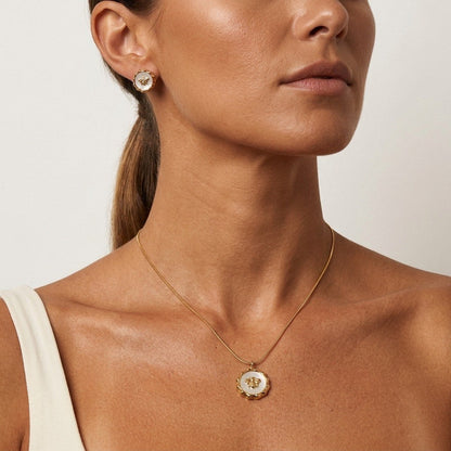 Bee Pendant Necklace