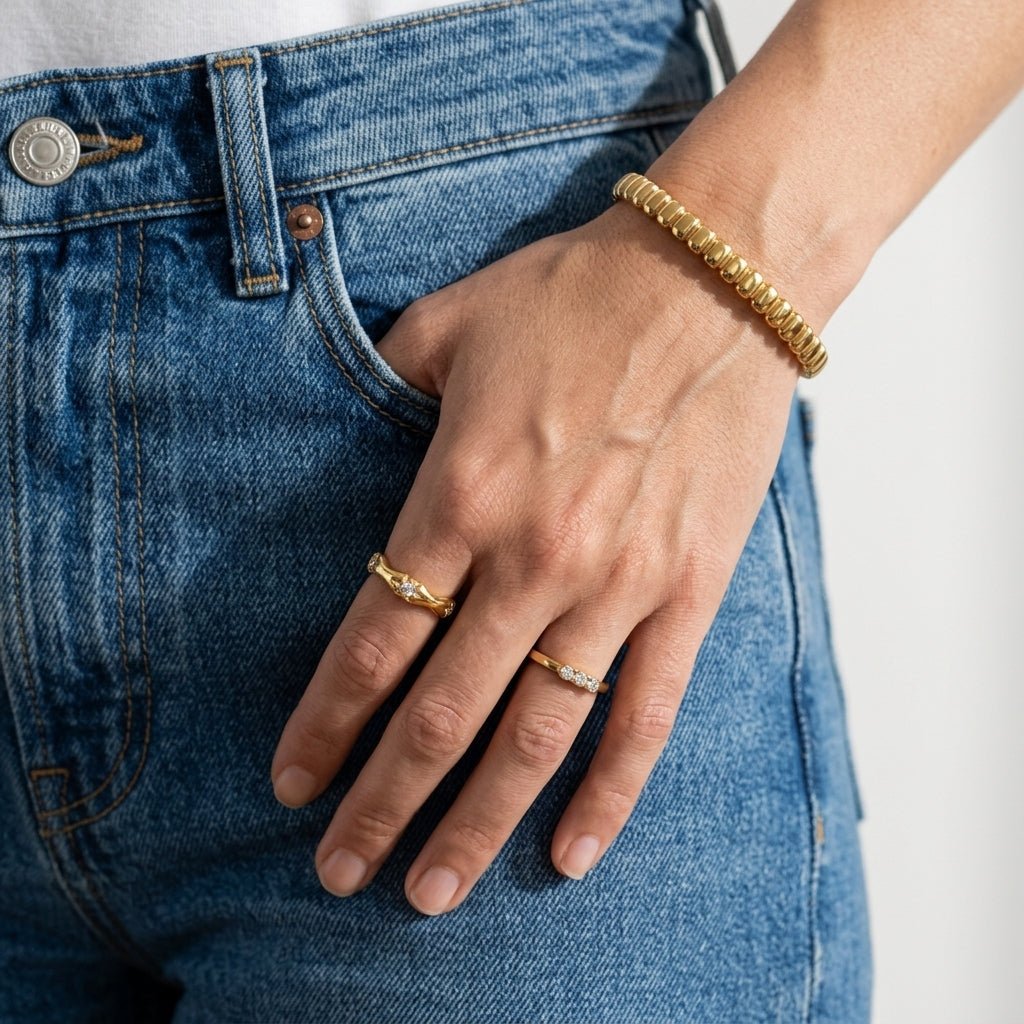 Gold Cuff Bracelet