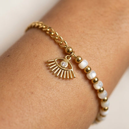 Evil Eye Charm Bracelet