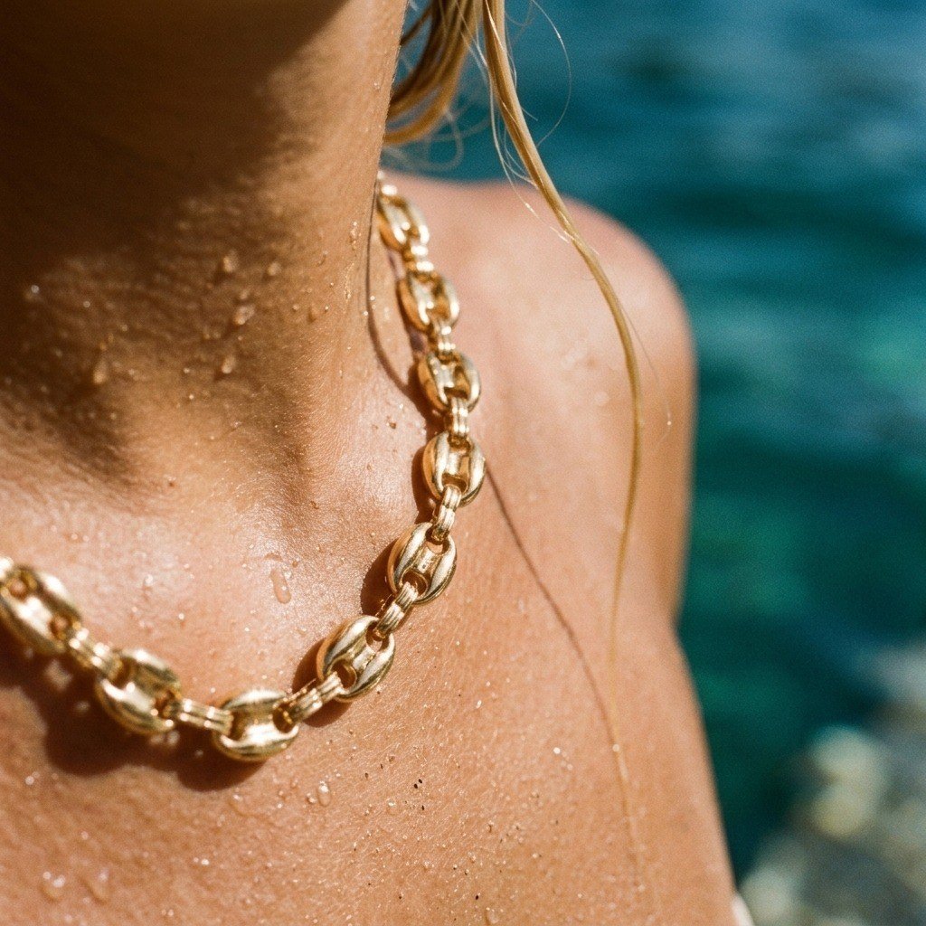 Anchor Chain Necklace