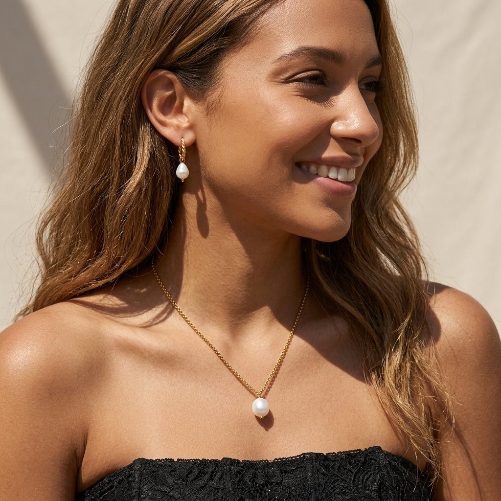 Single Pearl Necklace