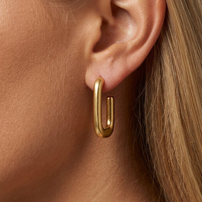Square Hoop Earrings