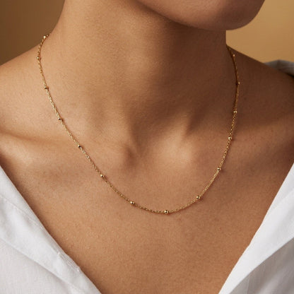 Beaded Chain Necklace