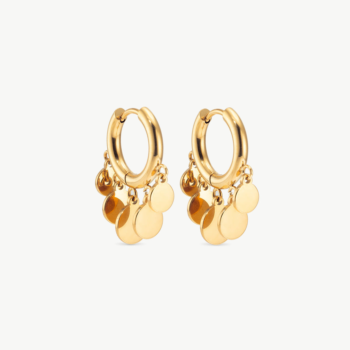 Gold Tassel Earrings