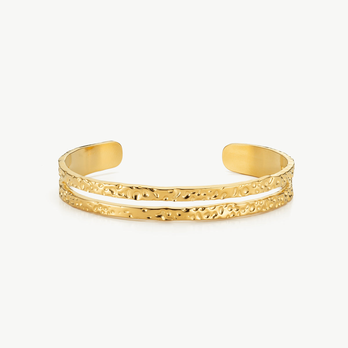 Hammered Cuff Bangle
