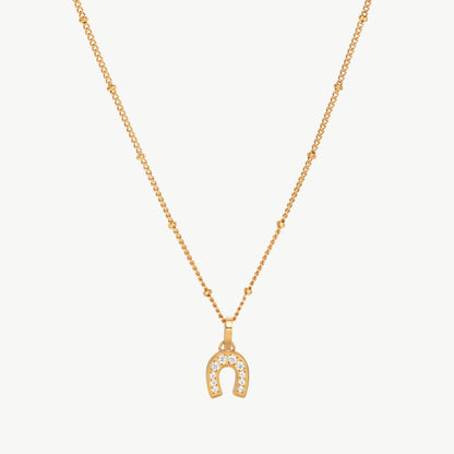 Horseshoe Charm Necklace
