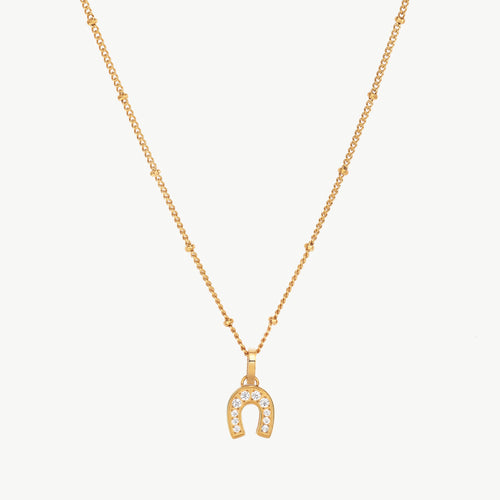 Horseshoe Charm Necklace