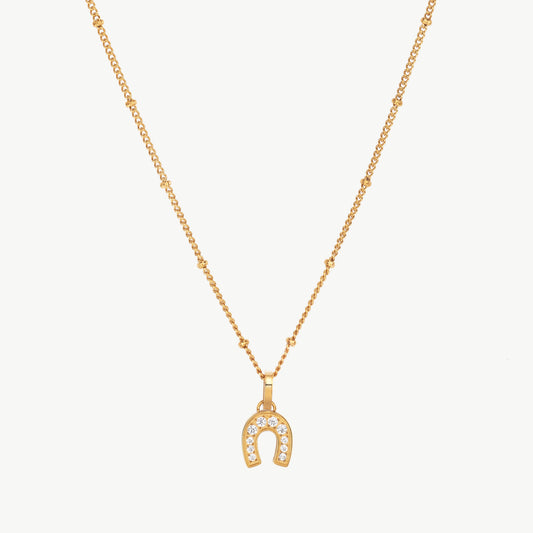 Horseshoe Charm Necklace