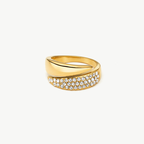 Interlocking Zirconia Ring