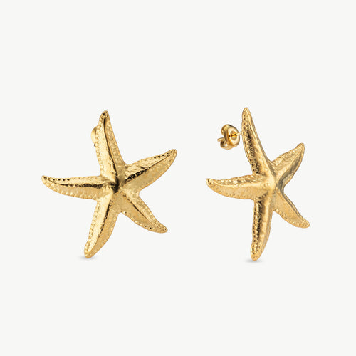 Large Starfish Earrings