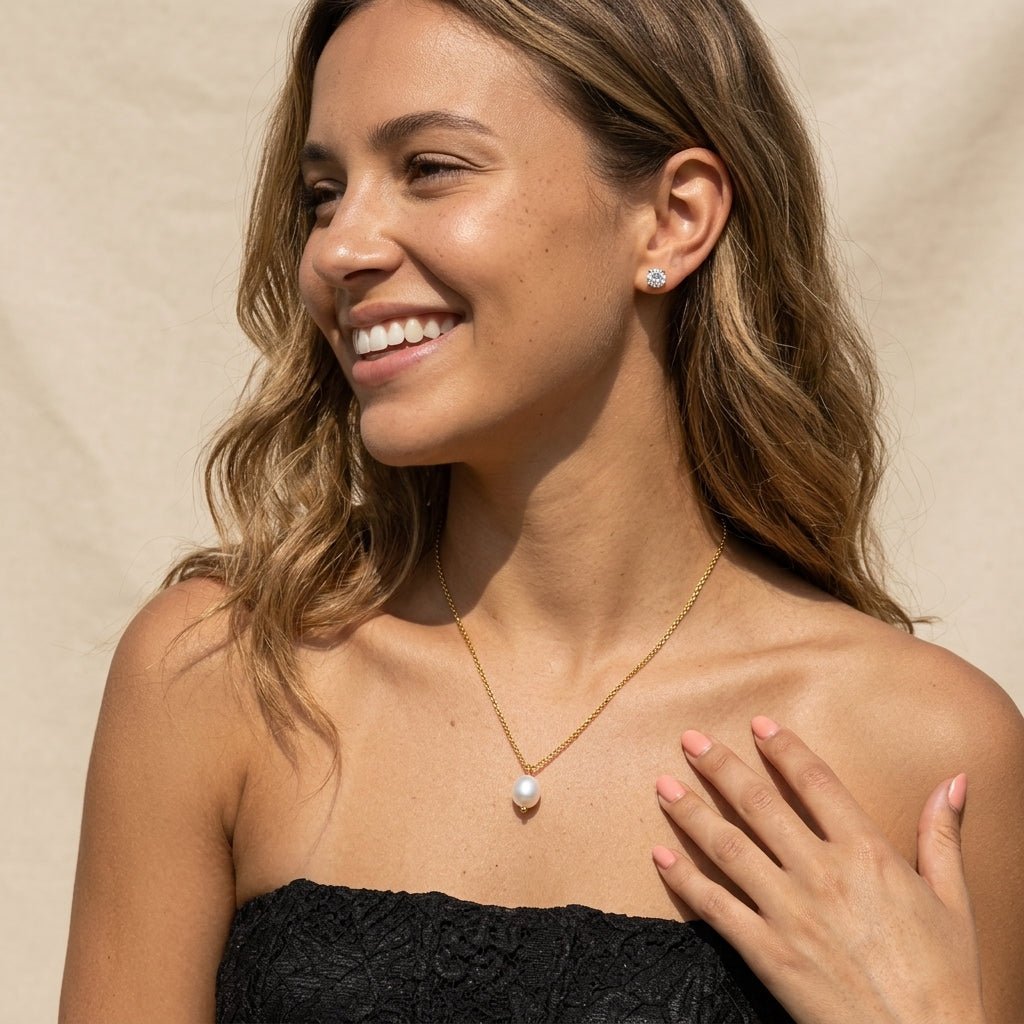 Single Pearl Necklace