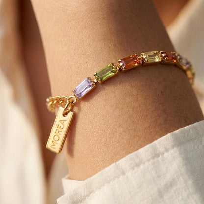Multi Color Crystal Bracelet