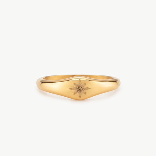 North Star Signet Ring