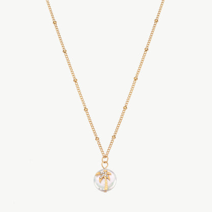 Palm Tree Necklace