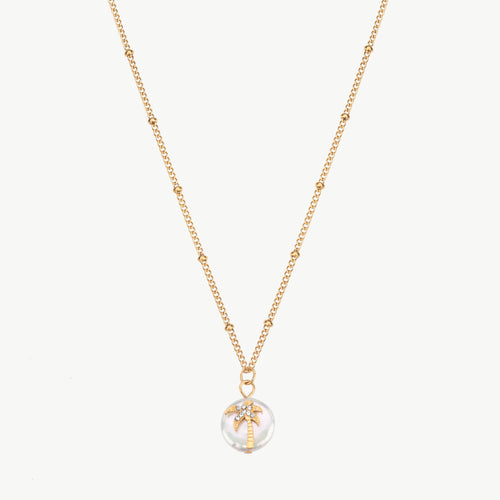 Palm Tree Necklace