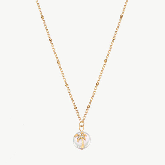 Palm Tree Necklace
