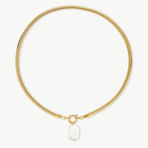 Pearl Pendant Choker